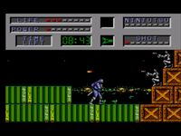 une photo d'Ã©cran de The Cyber Shinobi sur Sega Master System